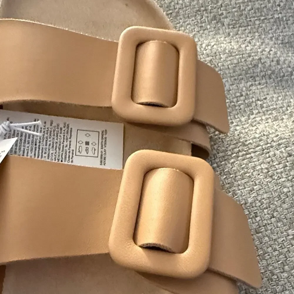 Old Navy Adobe Clay Double-Strap Earth Sandal